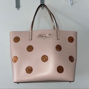 Pink Polka Dot Kate Spade Purse